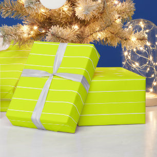 Papel De Presente Listras brancas e finas listras modernas minimalis