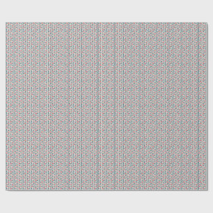 Papel De Presente Listras Caudais Cosmic Bloom