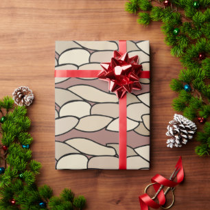 Papel De Presente Listras de Corda Modernas