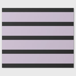 Papel De Presente Listras de Lápis Pretas e Leves