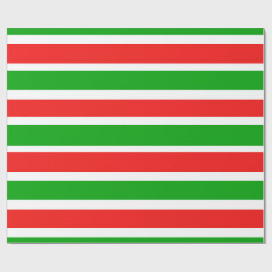 Papel De Presente Listras do Natal