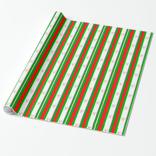 Papel de Presente Listras e Cana-de-Açúcar