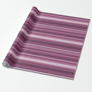 Papel De Presente Listras malva