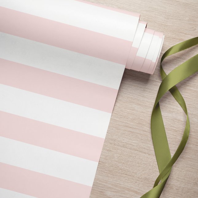 Papel De Presente Listras Rosa Grossas (Criador carregado)