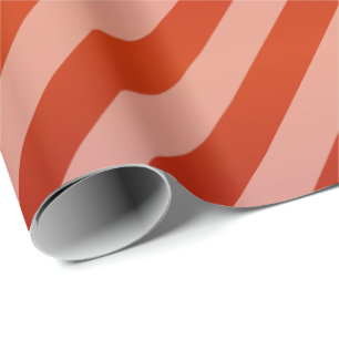 Papel De Presente Listras vermelhas e diagonais