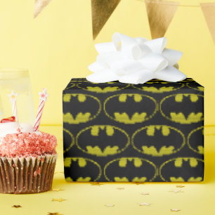 Papel De Presente Lite-Brite Bat Emblem