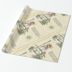 Papel De Presente Little Bo-Peep: Clássico Kate Greenaway Berçário