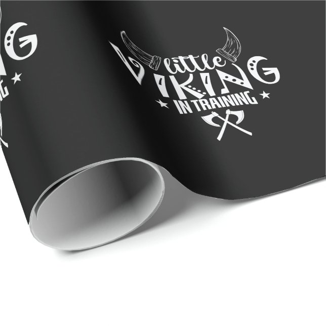 Papel De Presente Little Viking in Training Wikinger (Ponta do rolo)