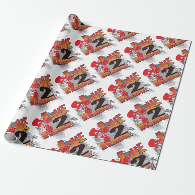 PAPEL DE PRESENTE LIVE-2-RIDE-BMX (Desenrolado)