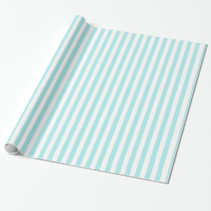 Papel De Presente Livro azul e Branco listrado
