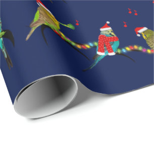 Papel De Presente Livro Branco sobre o Orçamento do Natal Frenzy (M
