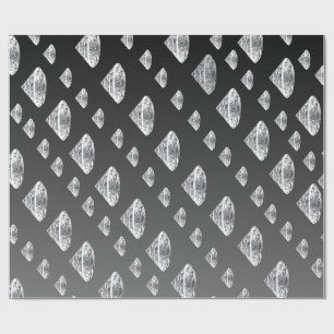 Papel De Presente Lixiviando diamantes Casamentos Luxuosos
