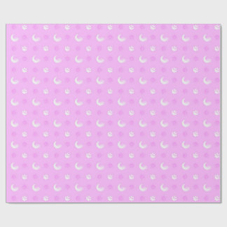 Papel De Presente Lobisomem Rosa