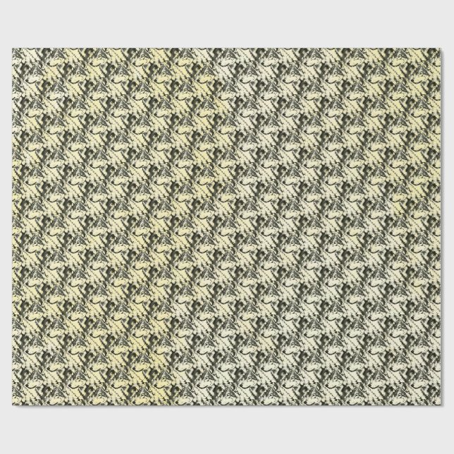 Papel De Presente Lobo (Aberto)
