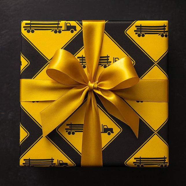 Papel De Presente Login de Caminhões (Criador carregado)