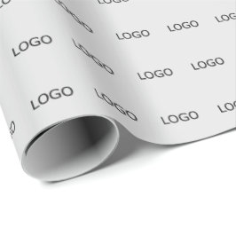Papel De Presente Logotipo comercial corporativo, papel de empacotam