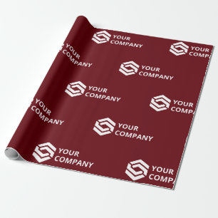 Papel De Presente Logotipo Empresarial Personalizado Rosewood Corpor