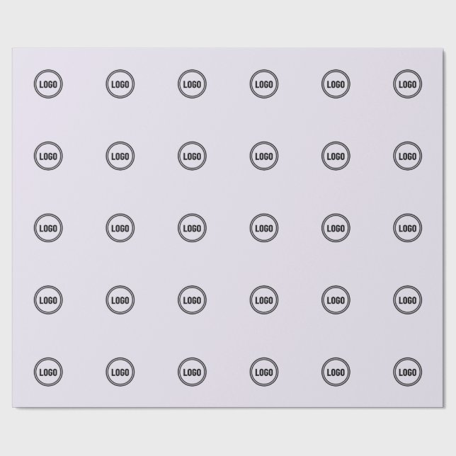 Papel De Presente Logotipo personalizado (Barra)