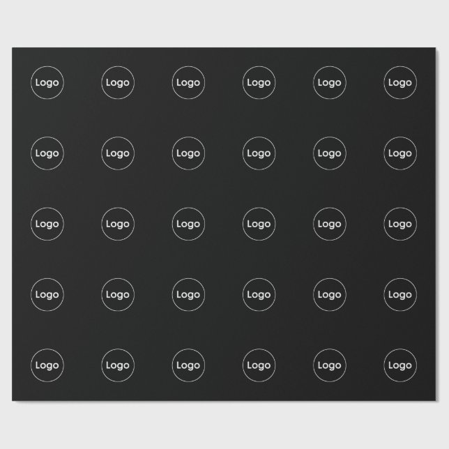 Papel De Presente Logotipo Personalizado  (Aberto)