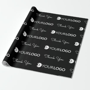 Papel De Presente Logotipo personalizado da empresa comercial Obriga