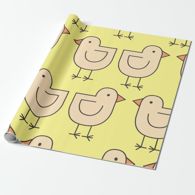 Papel De Presente Lolailo 16 Pio Pio (Desenrolado)