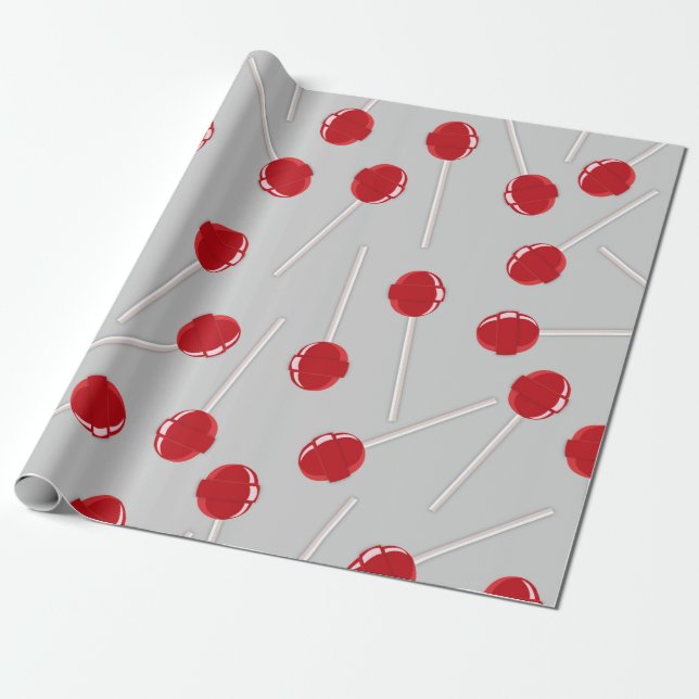 Papel De Presente lollipop wrapping paper (Desenrolado)
