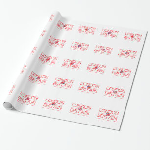 PAPEL DE PRESENTE LONDON BRITAIN
