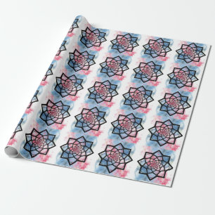 Papel De Presente Lotus Mandala