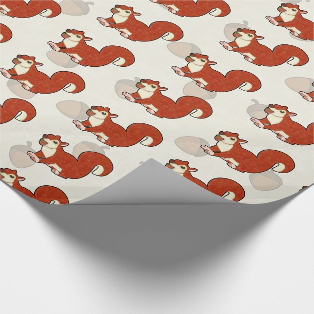Papel De Presente Loucos4Esquilos (Ponta)