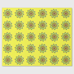 Papel De Presente loucura de cogumelo