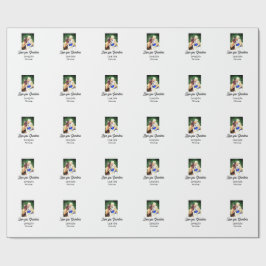 Papel De Presente Love you Grandma photo name love message grandkids