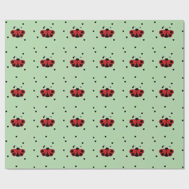 Papel De Presente lovlee bug two-tone (Aberto)