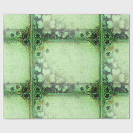 Papel De Presente Lucky Clover