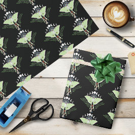 Papel De Presente Luna Moth