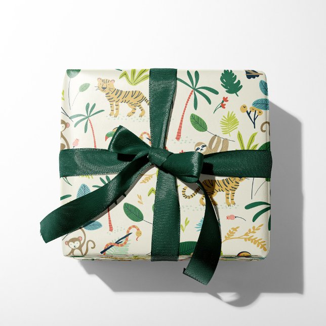 Papel De Presente Lush Jungle (Criador carregado)