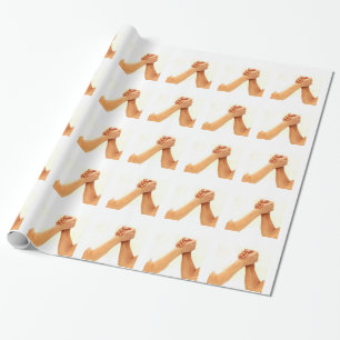 Papel De Presente Luta de braço