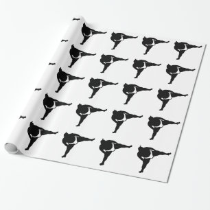 Papel De Presente Lutador do Sumo