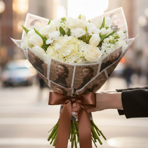 Papel De Presente Luxo Personalizado Foto da Mamãe Personalizado