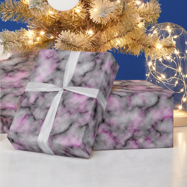 Papel De Presente Luxury Elegante moderno Marble (Feriados)