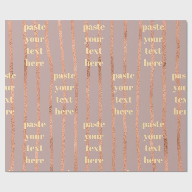 Papel De Presente Luxury glitter stripes (Aberto)