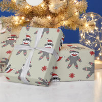 Macaco Choco Com Feriados De Natal De Santa Hat