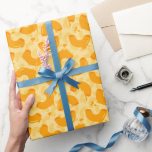 Papel De Presente Macaroni e queijo Padrão