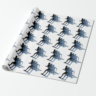 Papel De Presente Mache Runner