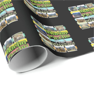 Papel De Presente Machu Picchu Peru Felicidade