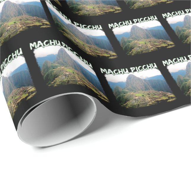 Papel De Presente Machu Picchu Peru - Montanha Huayna Picchu (Ponta do rolo)