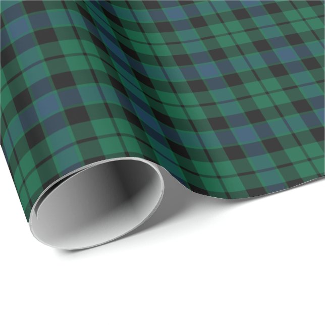 Papel De Presente MacKay Clan Tartan (Ponta do rolo)