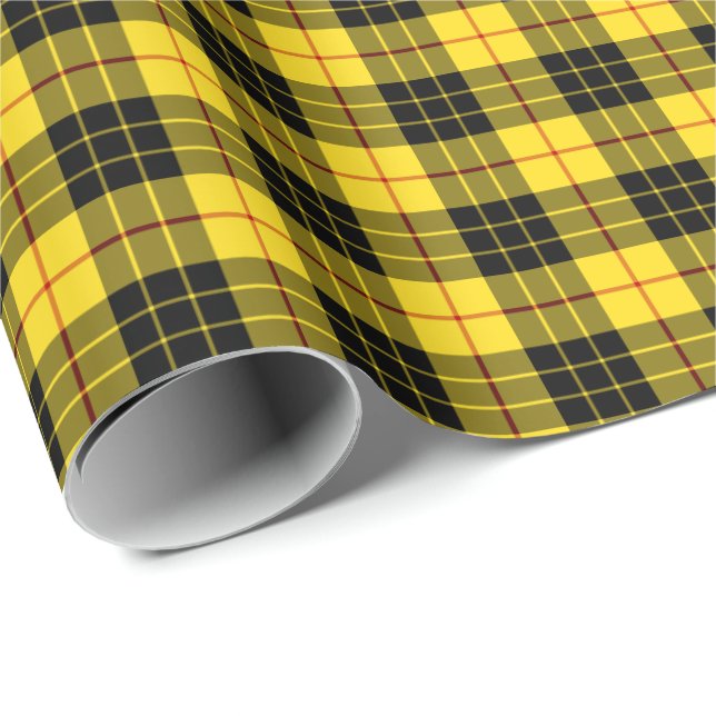 Papel De Presente MacLeod Clan Tartan (Ponta do rolo)
