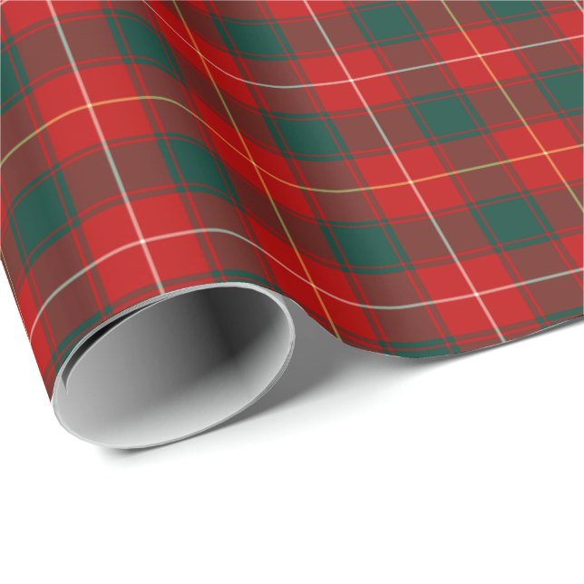 Papel De Presente MacPhee Clan Tartan (Ponta do rolo)