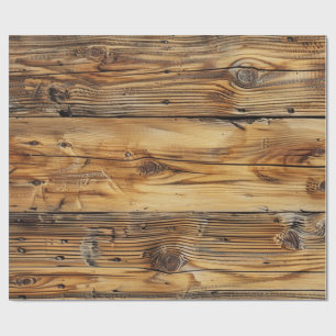 Papel De Presente Madeira