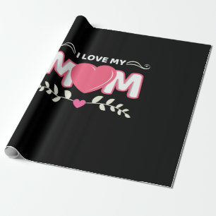 Papel De Presente Madre Art I Love My Mãe